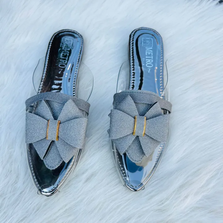 Metro%20Transparent%20New%20Luxury%20Fashion%20Trendy%20Women%20Red%20Bow%20Pointed%20Toe%20Flat%20Slip-On%20Sandals%20%E2%80%93%20Stylish%20Ladies%20Fashion%20Shoes%20-%20Image%205