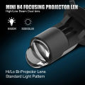 H4 Lens Headlights 160W 90000LM Auto Lamp Mini Lens LED 9003 HIB2 Bulbs Car Motorcycle Dual Projector Len LED Automotive 12V 24V.