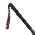 JUNGLEKING New 7075A Aluminum Alloy 5-section Hiking Pole Portable Folding and Telescopic Pole, for Mountain Climbing and Hiking. 