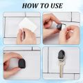 Mini Car Hooks Interior Storage Holder for USB Cable Headphone Key Self-Adhesive Dashboard Wall Hanging Hook Auto Accessories. 