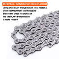 PINMOAP Bicycle Chain 6/7/8/9/10/11 Mountain Bike Road Bike Variable Speed Chain With Magic Buckle Durable Sturdy Repair Parts. 
