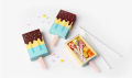 10pcs Ice cream shape Wedding party Favor Box Cartoon treat box  Ice Cream Gift box Baby shower Birthday Party Candy box. 