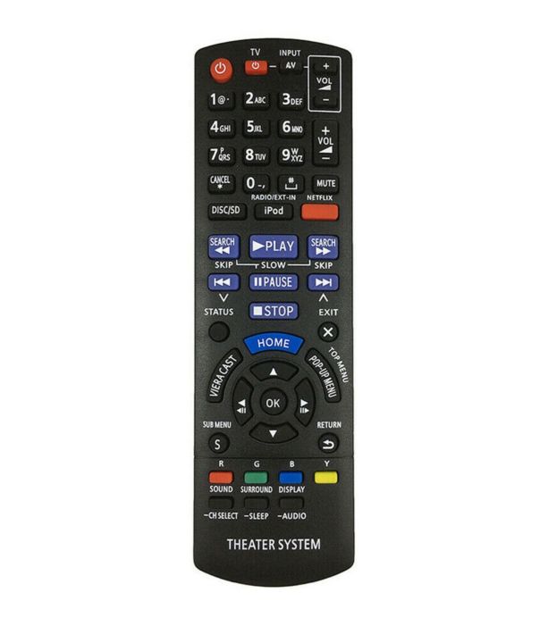 Panasonic Bluray DVD Hometheater Remote Controller