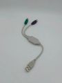 1PC USB Male To PS/2 PS2 Female Converter Cable Cord Converter Adapter Keyboard. 