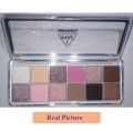 12 Colors Eyeshadow Palette Natural Long-lasting Waterproof Makeup Cosmetic. 