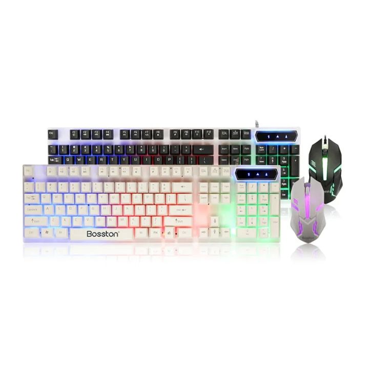 Wired%20Glow%20Gaming%20Competitive%20Keyboard%20and%20Mouse%20Combo%20Set%20USB%20Keyboard%20USB%20Mouse%20104%20Keys%20Rainbow%20Backlight%20Lightweight%20for%20PC%20Gamers%20Black%20-%20Image%204