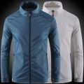Sunscreen Coats Men's Breathable Sports Waterproof Jacket Summer UV Protection Outdoor Fishing Skin Clothing. 