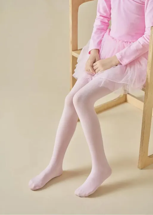 3/1%20Pairs%20of%20Girls'%20Ballet%20Tight%20Pants%20Super%20Soft%20Children's%20Dance%20Ankle%20Long%20Socks%20Suitable%20for%20Girls'%20School%20Elastic%20Leggings%20-%20Image%204