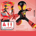 Original Blokees The Amazing Spider-Man Miles Morales Gwen Black Panther Action Figure Blind Box Anime Model Doll Kids Toy . 
