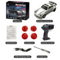 KF20 1/64 RC Drift Car 2.4G High-Speed Racing Car Four-Wheel Mini Desktop Remote Control Car Electric Toy Electric Toy Kids. 