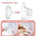 8Pcs Duckbill Valves 4Pcs Silicone Diaphragm Set Compatible with Momcozy M5 Electric Breast Pump Replacement for Pump Efficiency.