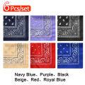 Handkerchief Fashion Print Bandana Party Scarf Headband Handkerchiefs Multi-Purpose Square Bandana.