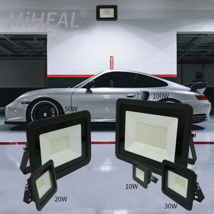 110V/220V LED Industrial lighting 10W 20W 30W 50W 100W Factory Workshop Garage IP68 Working Lamp Mining Lamp Floodlight LED