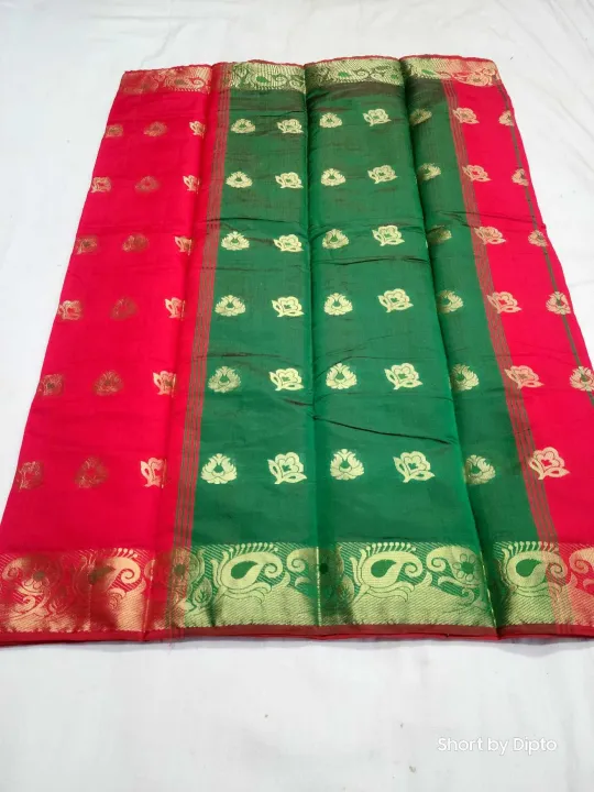 Baby%20Sharee/Baby%20Katan%20Sharee/Katan%20Soft%20Silk%20Sharee%20-%20Sari%20-%20Image%207