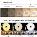 Tuya Wifi PIR Motion Sensor Super Bright LED Strip Neon Light Dimmable Waterproof Neon Lamp Flexible Tape Silicone Bedroom Decor. 