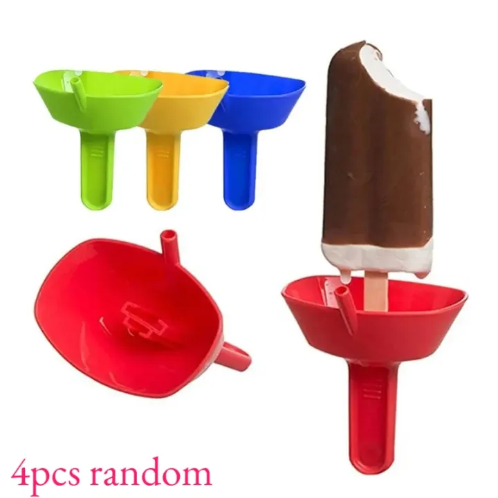 1/2/4pcs%20Leakproof%20Ice%20Cream%20Holder%20Set,%20Drip%20Catcher%20Tray%20for%20Popsicle%20&%20Cone,%20Portable%20Snack%20Protector%20for%20Picnic%20Party%20Beach%20-%20Image%207