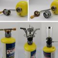 Outdoor Camping Stove Adapter, MAPP Gas Cylinder Adapter.