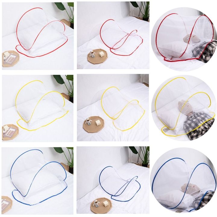 Summer%20Pop-Up%20Mini%20Folding%20Mosquito%20Net%20Cover%20Portable%20Encryption%20Anti-Mosquito%20Head%20and%20Face%20Pest%20Control%20Home%20Textile%20Bed%20Nets%20-%20Image%202