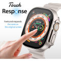 Glass+Case for Apple Watch Ultra 2 49mm Screen Protector Waterproof Anti Fall Bumper Cover IWatch Series Ultra 49MM Accessories. 