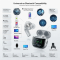 Bluetooth Earphones | Bluetooth Headset | ENC Earbuds | Long Battery Earbuds | Music Earbuds. 