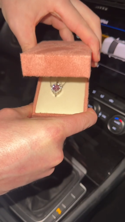 Heart and Sword Necklace Set – Romantic Couple Jewelry