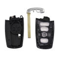 Remote Car Key Fob Shell For BMW F Series 1 3 5 7 FEM/BDC CAS4 CAS4+ X1 X3 X4 X5 X6 F20 F22 F30 M2 M3 3GT 2012-2017 3/4 Buttons. 