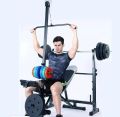 6 In 1 Multifunctional Bench Press With Lat Pulldown. 