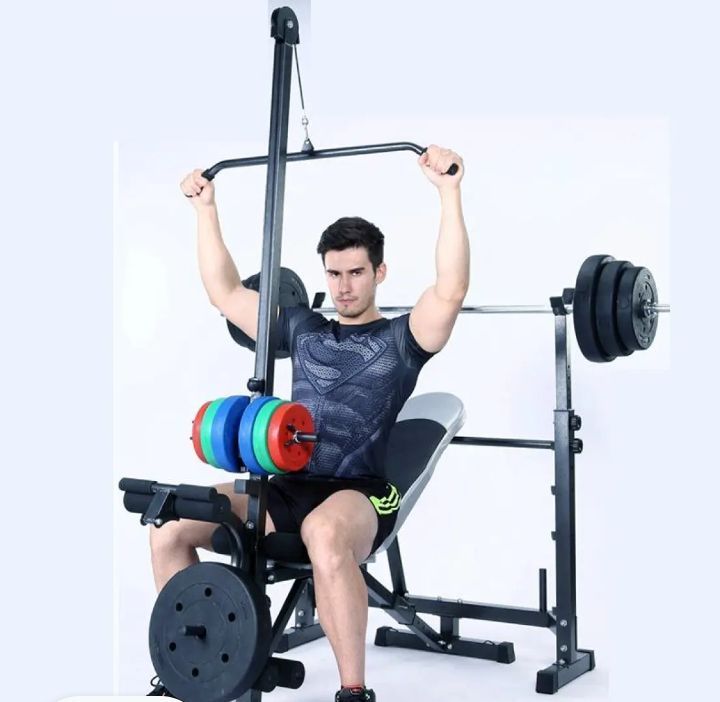6%20In%201%20Multifunctional%20Bench%20Press%20With%20Lat%20Pulldown%20-%20Image%203