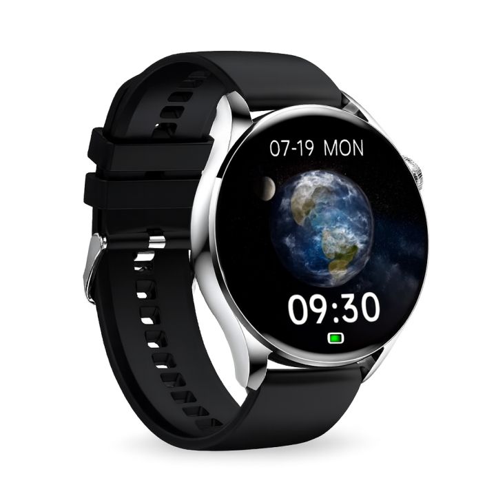 GT1 Smart Watch for Men & Women  Stylish Fitness Smartwatch  Heart Rate & Sleep Monitor  Sports Mode  Waterproof Watch GT1  Long Battery Life  Latest GT1 Smartwatch Design
