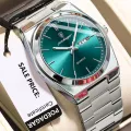 POEDAGAR 930 Business Stainless Steel belt Quartz Men’s Watch- Silver.