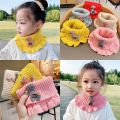 Baby Scarf Winter Neck Warmer for Kids Children Boys Girls Woolen Knitted Mustache Solid Warm Crochet Scarves Plaid Fashion Doll.