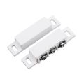 Magnetic door window switch for security alarm. 