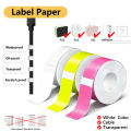 Marklife P15 Thermal Label Sticker Label Paper Tape For Mini Thermal Printer White Color Self-adhesive Paper For P12 Q30 Printer. 