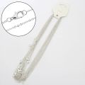 3pcs Metal Chain Iron Connecting Chain Combination Chain Extension for Jewelry Making Findings DIY Supplies.