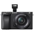 Sony Alpha a6400 Mirrorless Camera: Compact APS-C Interchangeable Lens Digital Camera with Real-Time Eye Auto Focus, 4K Video, Flip Screen & 16-50mm Lens - E Mount Compatible - ILCE-6400L/B, Black. 