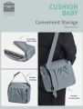 INSULAR Portable Foldable Anti slip Children's Seat High Cushion Baby Dining Chair High Cushion Children's Travel Supplies. 