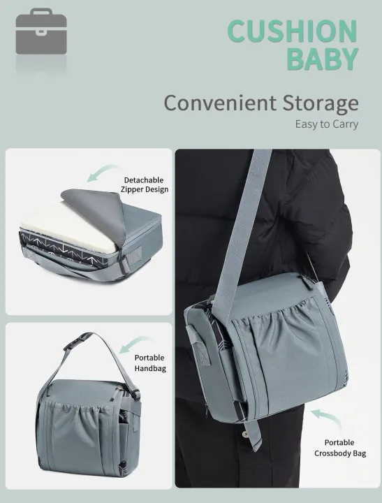 INSULAR%20Portable%20Foldable%20Anti%20slip%20Children's%20Seat%20High%20Cushion%20Baby%20Dining%20Chair%20High%20Cushion%20Children's%20Travel%20Supplies%20-%20Image%204
