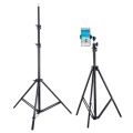 tripod stand 2.1m 6.8ft Professional Studio Photography Selfie Durable . 