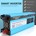 3000/4000/5000W Inverter DC 12V 24V 48V To AC 220V Power Inverter 4USB LCD Display for Tablet Laptop Printer TV Car Battery. 