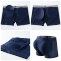JOCKMAIL Mens Underwear Boxer Mesh Mens Padded Underwear with Hip Pads Men's Boxers Butt Padded Elastic Truncks Enhancement. 