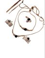 Zarcon 4 pieces combo set chain locket tops with Ring and updown bereslate. 