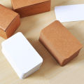 20/50/100pcs Retro Double Sided Blank Kraft Paper Card Word Card Note Message Card DIY Postcard Gift Greeting Invitation Card. 
