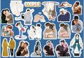 LOVE COUPLE STICKER SHEET. 