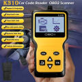 K310 Car OBD2 Scanner, newest OBD2 OBDII diagnostic scanner mobile car OBD code reader OBDII scanner. 