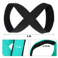 Padded Figure 8 Straps Deadlift Weight Lifting Wrist Straps Power Lifters Workout Pull-ups Horizontal Bar Gym Fitness. 