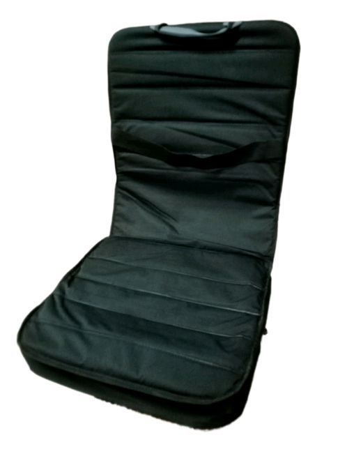 Meditation Chair | Adjustable Floor Chair with Back Support | Padded Floor Seat for Posture Support and Comfort | Portable Folds Flat for Storage | Indoor/Outdoor Use 