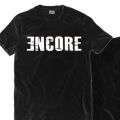 encore band  o neck, half sleeve, black, premium t-shirt. 