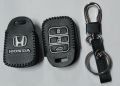 2Pcs Leather key Chain For New Honda City 2021 To 2022 " So On..... Supreme Quality. 