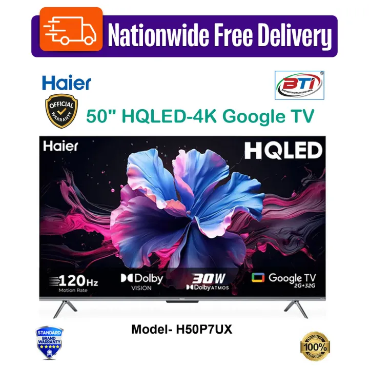 Haier%2050"%20HQLED-4K%20Google%20TV%20Model%20-%20H50P7UX%20-%20Image%202