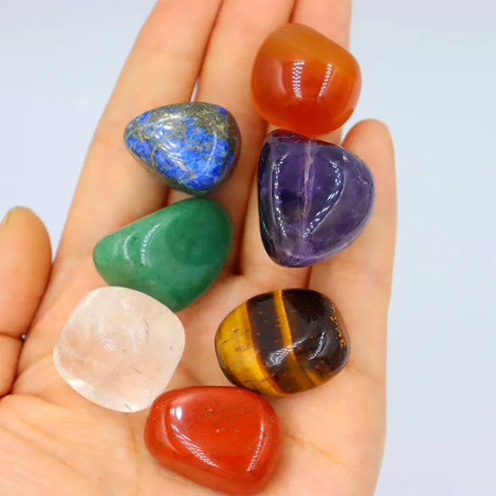 7pc/set%20Natural%20crystal%20Yoga%20Polished%20Energy%20Stone%20Agate%20Chakra%20Reiki%20Healing%20Home%20Decoration%20Collection%20Popular%20Stones%20-%20Image%205